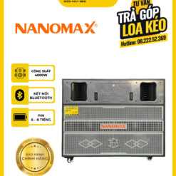 Loa Kéo Điện Công Suất CỰC Lớn Chính Hãng - Nanomax Pro-369 Bass 50 Coil 100/220