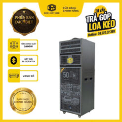 Loa Điện Chính Hãng Nanomax Pro-369D Mặt Lưới Hình Xe Tăng 390 - Bass 40 Đôi Dạng Đứng ( Bản Đặc Biệt )