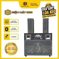Loa Kéo Chính Hãng Lovina Bass 50 Đôi L369-Pro – “Khủng long âm thanh” cho người sành nhạc